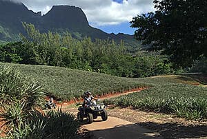ATV tour of Huahine Nui*