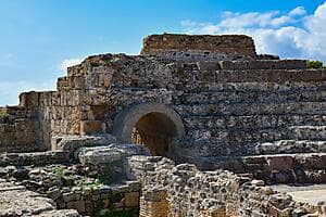 Cagliari and the ancient Roman city of Nora