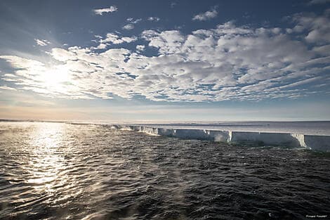 1 Mar 26 - Sailing along Shackleton Ice Shelf