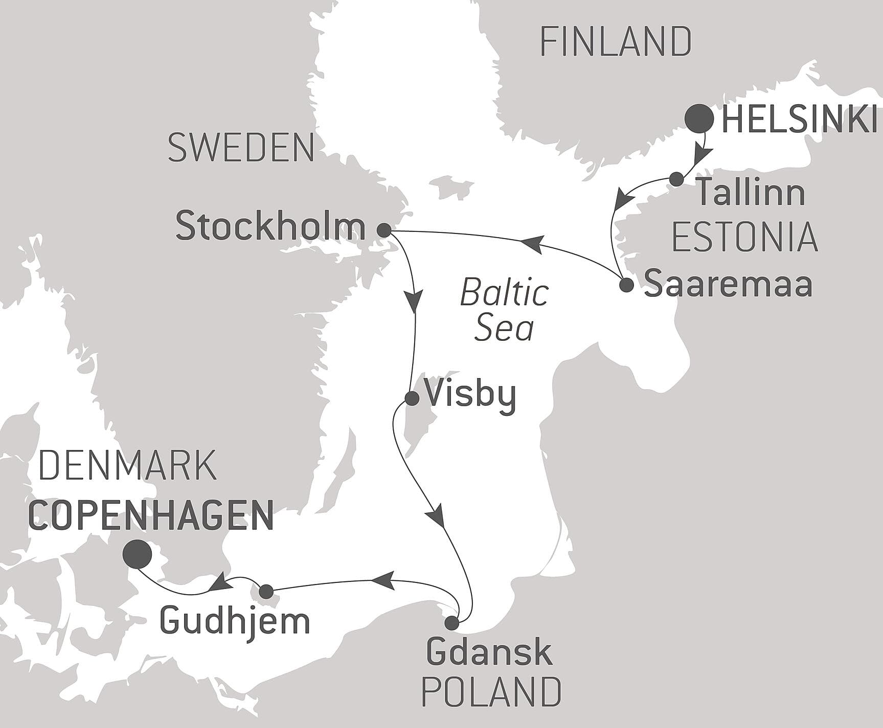 Iconic Capitals & Towns of the Baltic