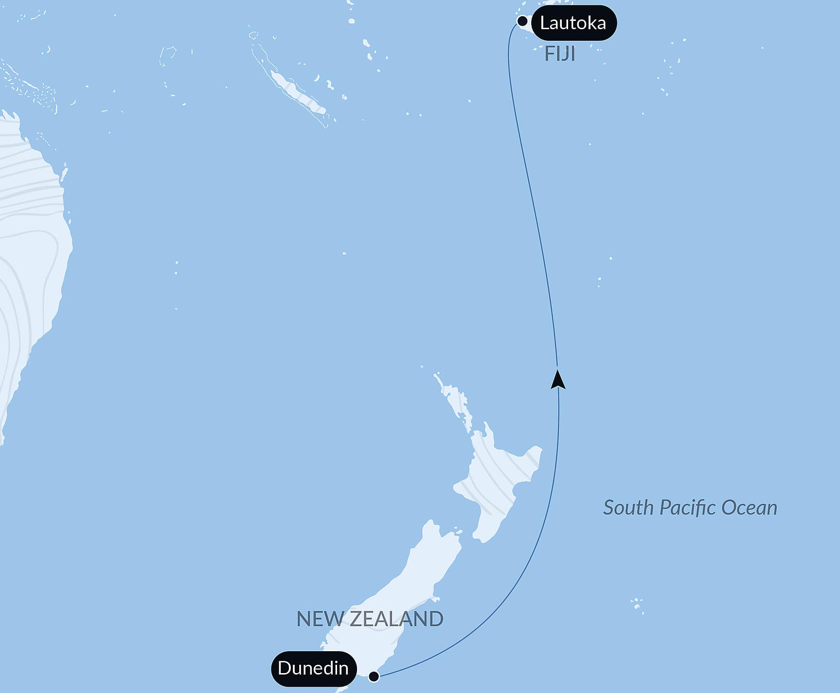 Ocean Voyage: Dunedin - Lautoka