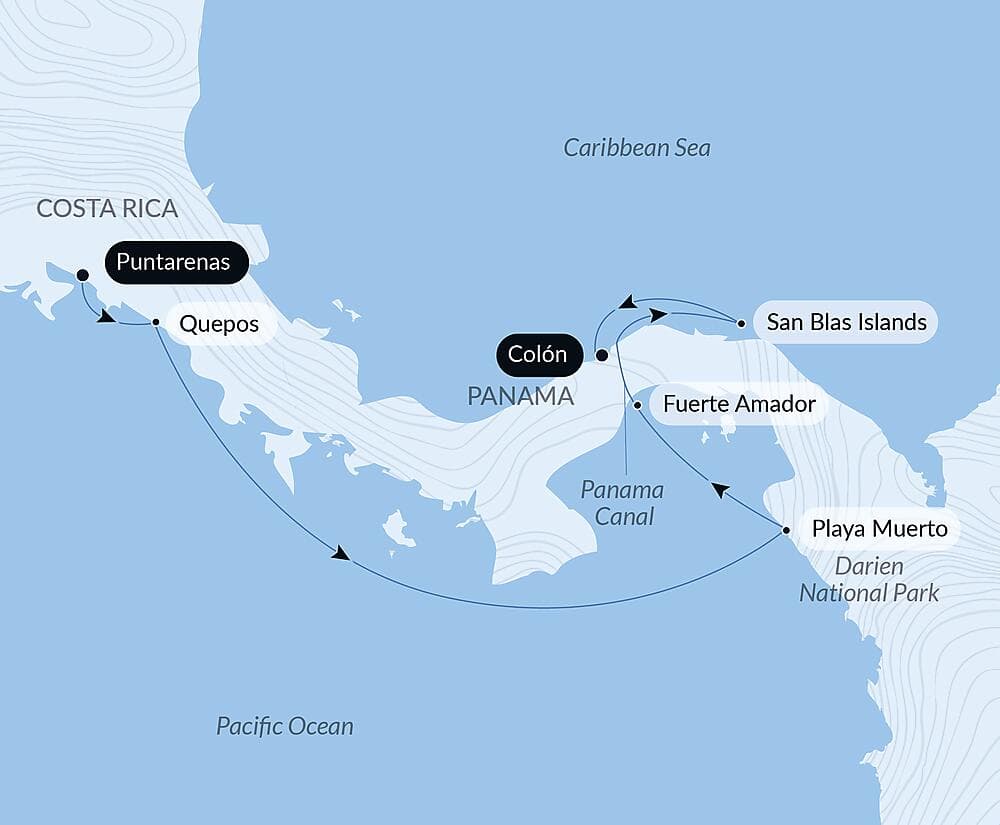 Panama and Costa Rica by Sea: The Natural Wonders of Central America – with Smithsonian Journeys