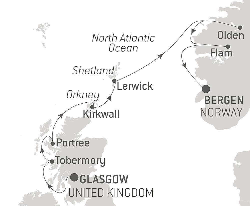 Scottish Isles and Norwegian Fjords Voyage – with Smithsonian Journeys