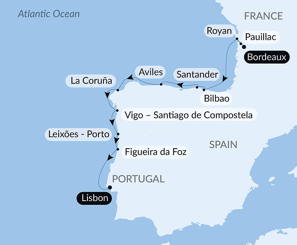 Bay of Biscay & Iberian Peninsula