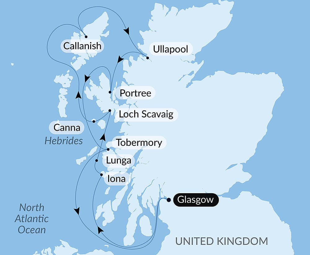 Mythical islands and wild landscapes of the Hebrides