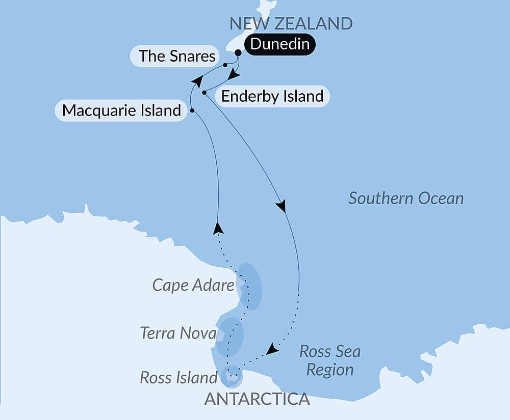 Scott & Shackleton’s Antarctic  - Ross Sea Expedition