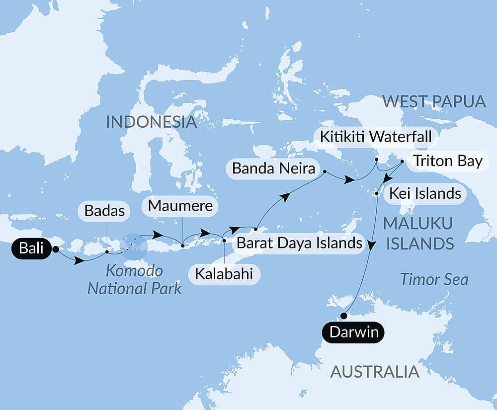 Voyage to Indonesia: Dragons, Reefs, and the Spice Islands – with Smithsonian Journeys null