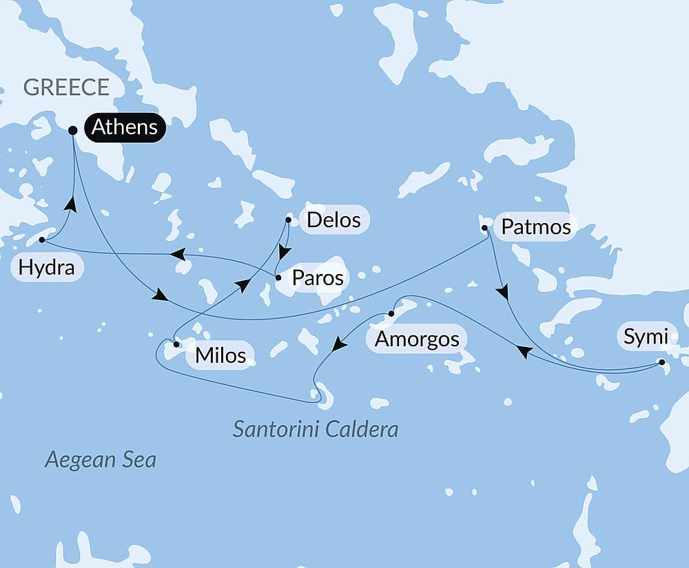 At the heart of the Greek islands null