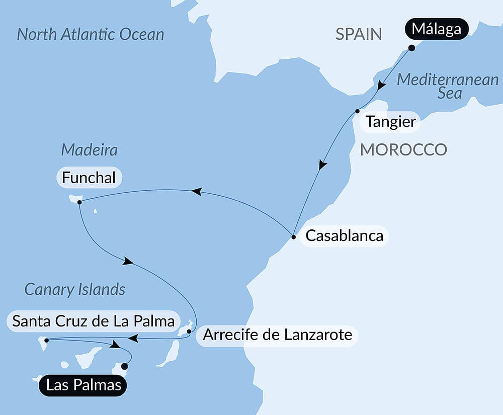 Atlantic Odyssey from the Iberian Peninsula to the Canary Islands null