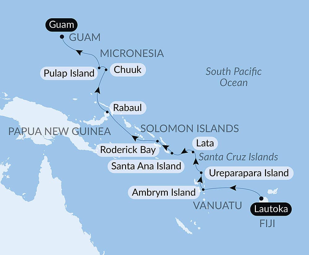 From Fiji to Micronesia