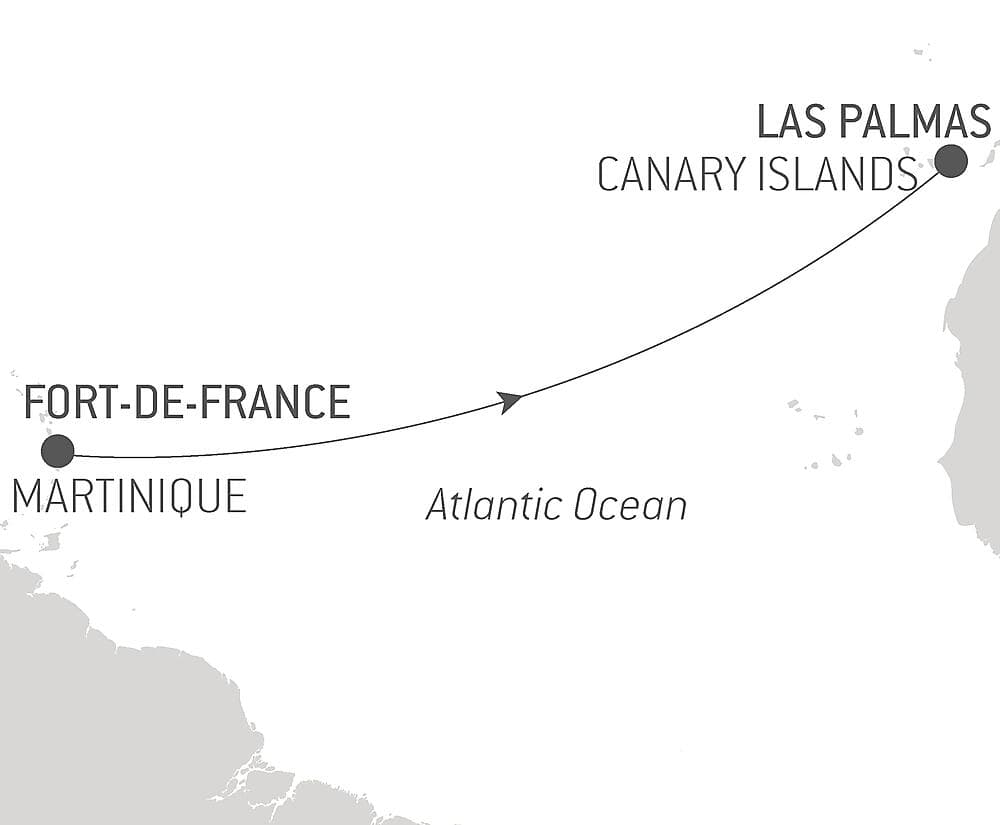 Ocean Voyage : Fort de France - Las Palmas null