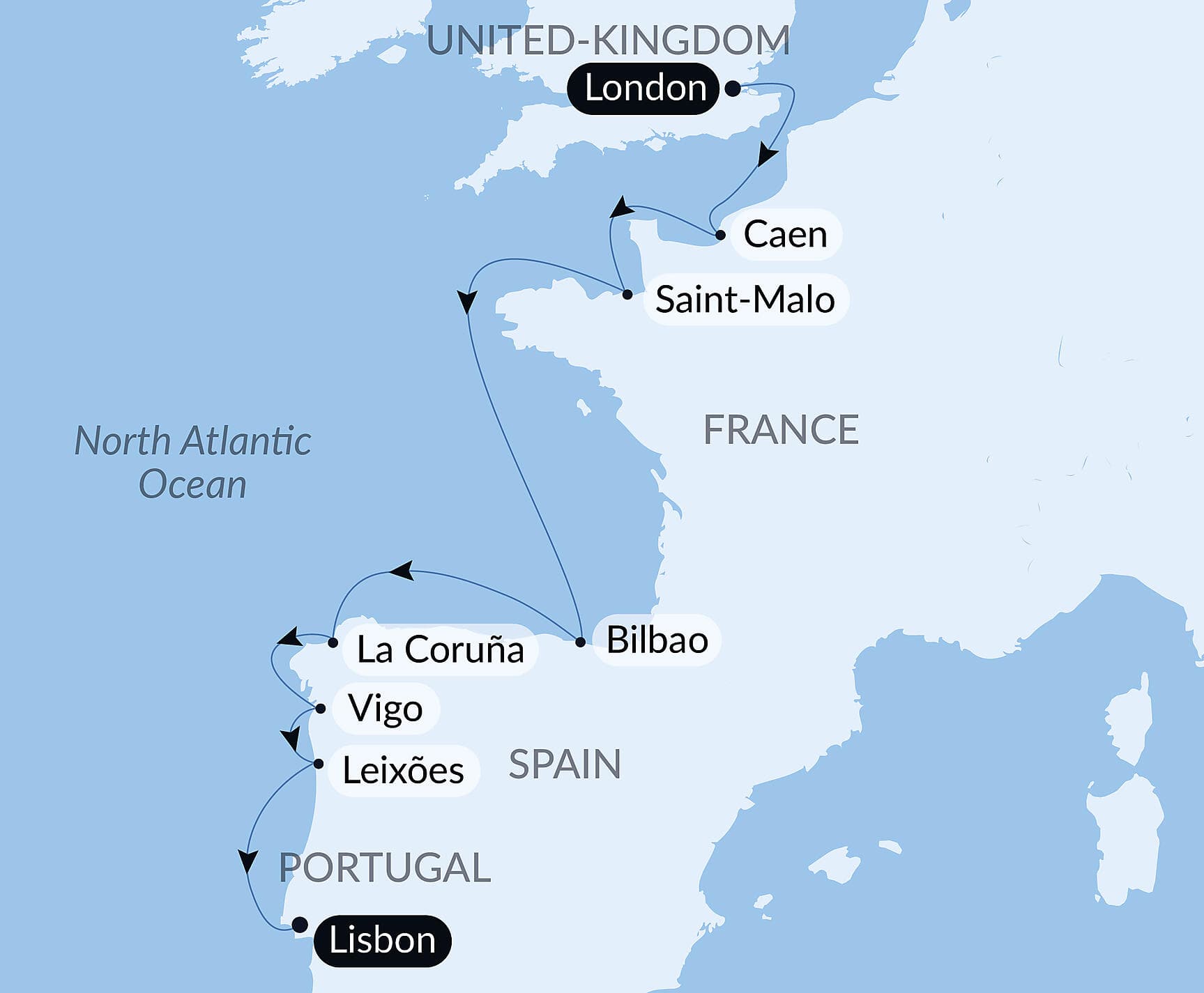 London to Lisbon: Cruising Europe's Western Shores – with Smithsonian Journeys
