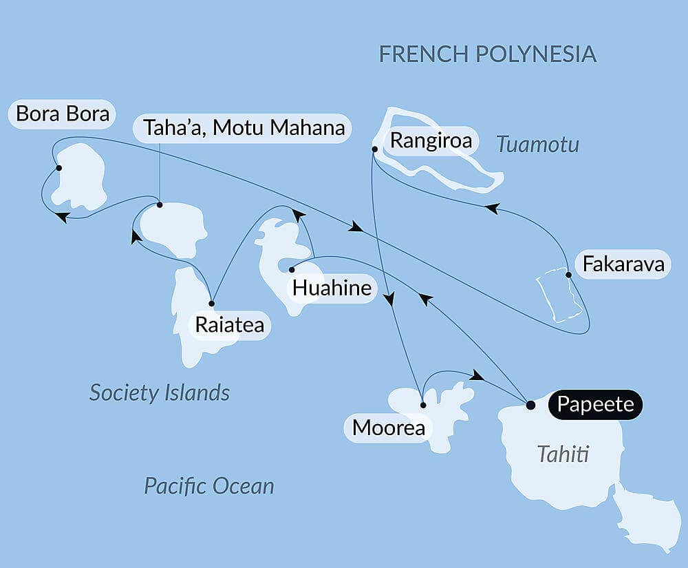 Society Islands & The Tuamotus