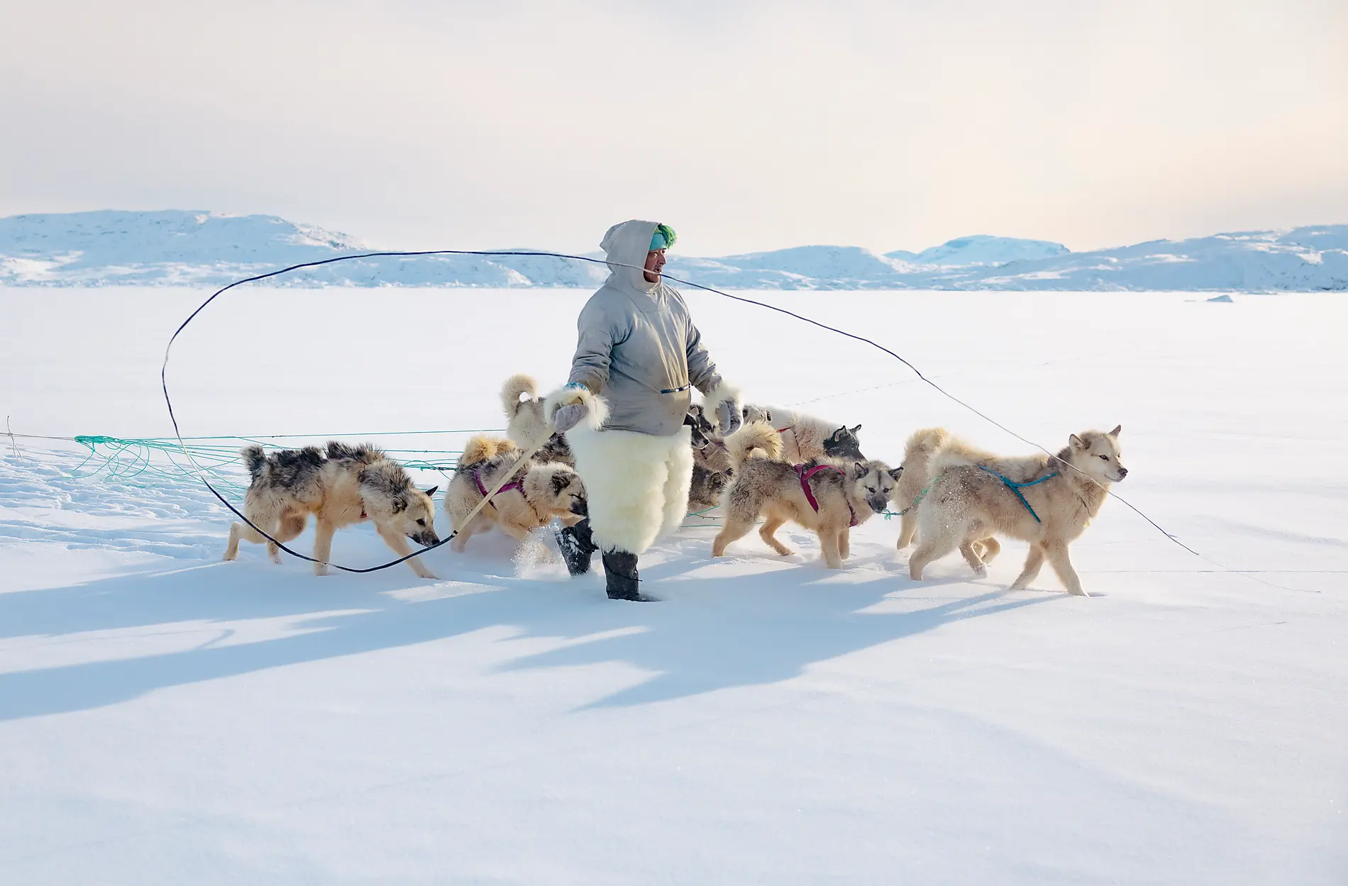 Beyond the inhabited world