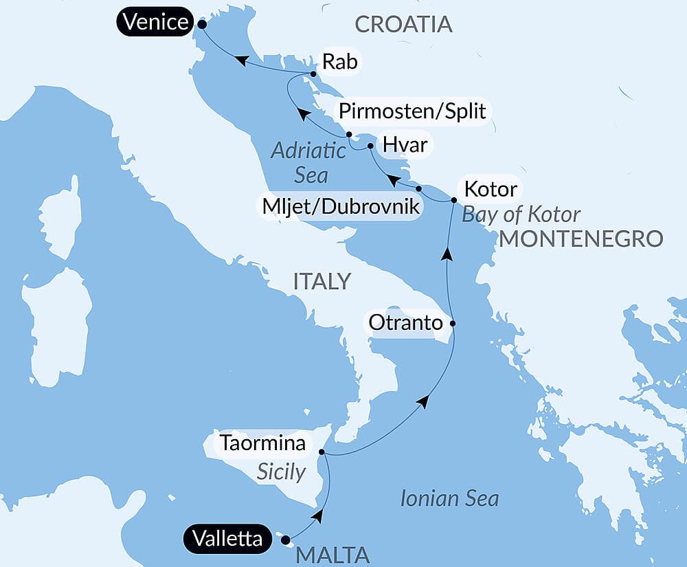 From Malta to the shores of the Adriatic null